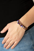 Load image into Gallery viewer, Pebble Paradise Paparazzi Leather Snap Bracelet  - Mutli
