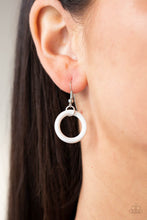 Load image into Gallery viewer, HOOP du Jour Paparazzi Necklace - White
