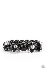 Load image into Gallery viewer, Upcycled Upscale Paparazzi Bracelet - Black
