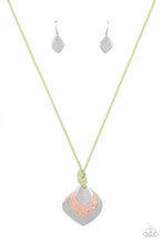 Load image into Gallery viewer, Face The ARTIFACTS Paparazzi Necklace - Green

