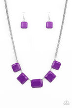 Load image into Gallery viewer, Instant Mood Booster Paparazzi Necklace - Purple

