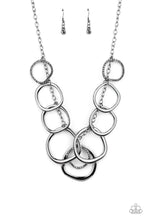 Load image into Gallery viewer, Dizzy With Desire Paparazzi Necklace - Black - Gunmetal
