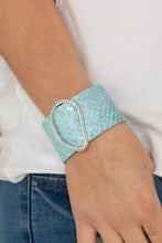 Load image into Gallery viewer, HISS-tory In The Making Paparazzi Bracelet - Blue
