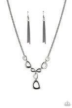 Load image into Gallery viewer, So Mod Paparazzi Necklace - Black - Gunmetal
