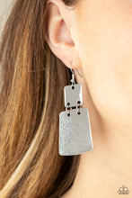 Load image into Gallery viewer, Tagging Along Paparazzi Earring - Silver
