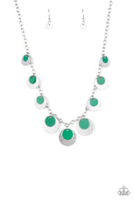Load image into Gallery viewer, The Cosmos Are Calling Paparazzi Necklace - Green

