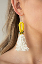 Load image into Gallery viewer, The Dustup Paparazzi Earring - Yellow
