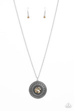 Load image into Gallery viewer, Aztec Apex Paparazzi Necklace - Brown
