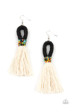 Load image into Gallery viewer, The Dustup Paparazzi Earring - Black
