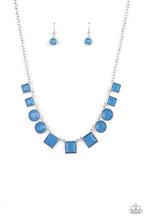 Load image into Gallery viewer, Tic Tac TREND Paparazzi Necklace - Blue
