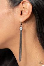 Load image into Gallery viewer, Always In Motion Paparazzi Earring - Black - Gunmetal
