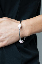 Load image into Gallery viewer, Dewdrop Dancing Paparazzi Bangle Bracelet  - Pink
