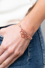 Load image into Gallery viewer, Mandala Mindfulness Paparazzi Cuff Bracelet - Copper
