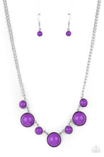Load image into Gallery viewer, Prismatically POP-tastic Paparazzi Necklace - Purple
