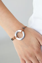 Load image into Gallery viewer, Choose Happy Paparazzi Inspirational Urban Bracelet  - Brown
