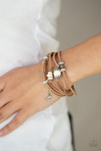 Load image into Gallery viewer, Canyon Flight Paparazzi Urban Bracelet  - White
