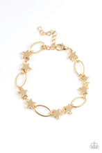 Load image into Gallery viewer, Stars and Sparks Paparazzi Bracelet - Gold
