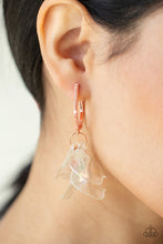 Load image into Gallery viewer, Jaw-Droppingly Jelly Paparazzi Hoop Earring - Copper

