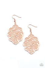 Load image into Gallery viewer, Meadow Mosaic Paparazzi Earring - Rose Gold
