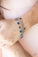 Load image into Gallery viewer, Glossy Goddess Paparazzi Bracelet - Blue
