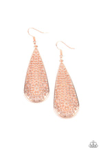Load image into Gallery viewer, Posy Pasture Paparazzi Earring - Rose Gold
