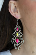 Load image into Gallery viewer, Flamboyant Frills Paparazzi Earring - Mulit
