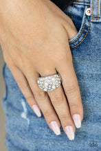 Load image into Gallery viewer, Gatsbys Girl Paparazzi Ring - White
