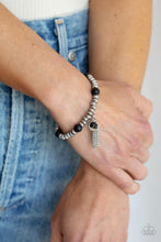 Load image into Gallery viewer, Whimsically Wanderlust Paparazzi Bracelet - Black
