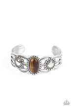Load image into Gallery viewer, Solar Solstice Paparazzi Bracelet  - Brown - Tiger's Eye

