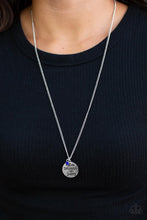 Load image into Gallery viewer, Star-Spangled Sass Paparazzi Necklace - Blue

