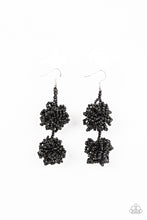 Load image into Gallery viewer, Celestial Collision Paparazzi Seed Bead Earring - Black
