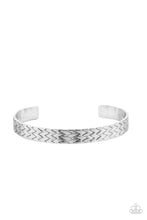 Load image into Gallery viewer, Mind Games Paparazzi Men's Cuff Bracelet - Silver
