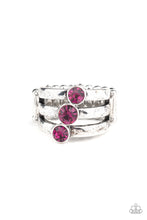 Load image into Gallery viewer, TRIPLE THE TWINKLE Paparazzi Ring - PINK
