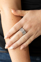 Load image into Gallery viewer, Billowy Bands Paparazzi Ring - Silver
