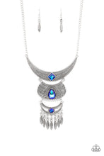 Load image into Gallery viewer, Lunar Enchantment Paparazzi Necklace - Blue
