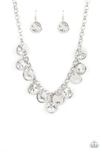 Load image into Gallery viewer, Spot On Sparkle Paparazzi Necklace - White
