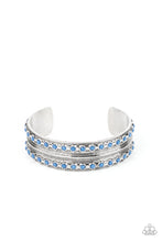 Load image into Gallery viewer, Costa Rica Retreat Paparazzi Cuff Bracelet - Blue
