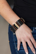 Load image into Gallery viewer, Aruba Attire Paparazzi Wood Bracelet - Black
