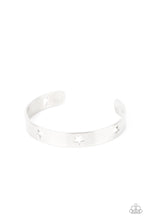 Load image into Gallery viewer, American Girl Glamour Paparazzi Star Cuff Bracelet  - Silver
