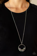 Load image into Gallery viewer, Galactic Glow Paparazzi Necklace - Multi - Iridescent
