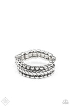 Load image into Gallery viewer, Paparazzi ♥ Tangible Texture - Silver ♥ Ring -  September 2021 Fashion Fix
