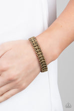 Load image into Gallery viewer, Abstract Advisory Paparazzi Bracelet - Brass
