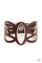 Load image into Gallery viewer, Rural Rodeo Paparazzi Leather Urban Bracelet  - Brown
