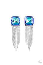 Load image into Gallery viewer, Supernova Novelty Paparazzi Earring - Blue
