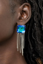 Load image into Gallery viewer, Supernova Novelty Paparazzi Earring - Blue
