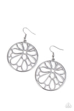 Load image into Gallery viewer, Glowing Glades Paparazzi Earring - Silver
