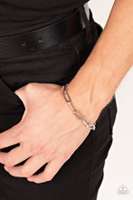 Load image into Gallery viewer, Lit Locomotion Paparazzi Bracelet  - Silver
