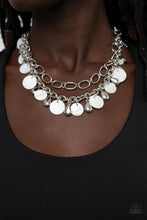 Load image into Gallery viewer, Beachfront Fabulous Paparazzi Necklace - White
