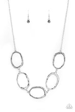 Load image into Gallery viewer, Gritty Go-Getter Paparazzi Necklace - Silver
