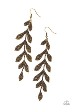 Load image into Gallery viewer, Lead From the FROND Paparazzi Earring - Brass
